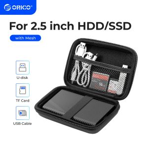 Клуки Orico Оптовая портативная пакет для жесткого диска 2,5 дюйма/M.2 Case/Warphone/U Disk Case Case 10pcs