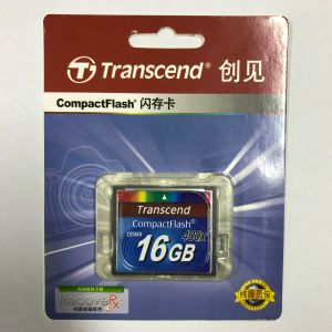 Карты 100% оригинал Transcend 400x CF Card Real Publice Professional Memory Cards Compact Flash для DSLR Camera HD 3D Видео 16G