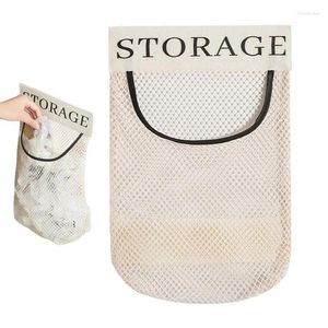 Depolama Çantaları Çöp Torbası Tutucu Net Feat Market Post Dispenser Banyo Yatak Odası için Yüksek Kapasite