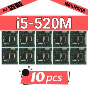 İşlemci kullanılan 10pcs i5 520m i5520m dizüstü bilgisayar CPU İşlemci PGA988 3M 2.4 GHz SLBNB SLBU3