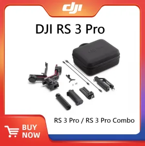 Kamera DJI RS 3 Pro Gimbal O3 Pro Şanzıman Otomatik Eksen Kilitleri 4.5kg Test Edilmiş Yük Yüklemisi. Yeni, Orijinal ve Stokta