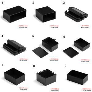 Новые 1 % водонепроницаемые черные DIY корпус корпус ABS Пластиковые коробки для хранения корпуса корпуса корпуса электронные принадлежности