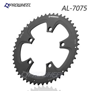 Prowheel Road Bicycle-Kettenschritt 110/130BCD 34/39/50/53T-Kettenrad Aluminium-Legierung/Stahl/Al-7075 CNC 8/9/10/11 Speed-Chain-Räder