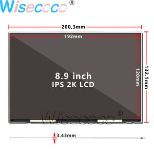 8.9 inç Bir USB-C TYP-C Kablo IPS LCD Ekran Sinyal Protokolü Android Cep Telefonu DEX Sürücü Kartı Kapasitif Dokunmatik Sensör