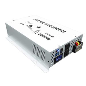 Pure Sine Wave Inverter Power 3000 Вт от 24 В до 220 В генератор инверторной панели.