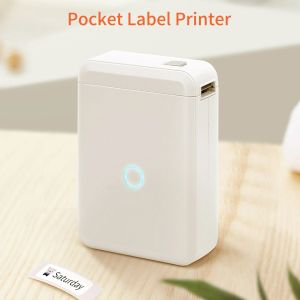 Принтеры Niimbot D110 Mabel Maker Machine Mini Pocket Thermal Printer с 6 рулонами метки все в одном Bt Connect Prince Tag