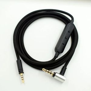 Для Sennheiser HD598 HD518 для ATH-M50X M40X Замена для наушников Аудио кабель плетена