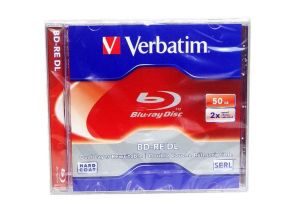 Diskler Vebatim Bluday Diski BDRE DL 50GB 2X BDRE Boş Bluray Diskler Çift Katman Yeniden Verilebilir