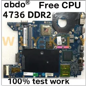Anakartlar Kalg0 Acer 4736 4736Z için LA4494P 4736G Laptop Anakart. Ücretsiz CPU GPU NVIDIA GEFORCE G 105M DDR2 100% Test İşi