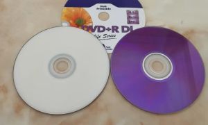 Diskler 10 PCS VB DVD+R DL 8.5GB Çift Katman D9L 8x 240 dakika Toplu Ambalaj 5 CD çanta ile