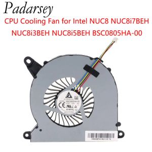 Pads Padarsey Заменяющий ноутбук охлаждающий вентилятор CPU для Intel NUC8I7BEH NUC8I3BEH NUC8I5BEH BSC0805HA00 DC05V 0,60A