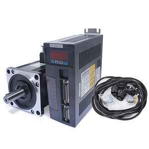 2.6kW 220V Servo Motor NEMA52 130ST-M10025 AC MOTOR 10N 2500RPM+Servo Sürücüsü AASD-30A 24V Nabız Hattı Kodlama Hattı, Güç Hattı