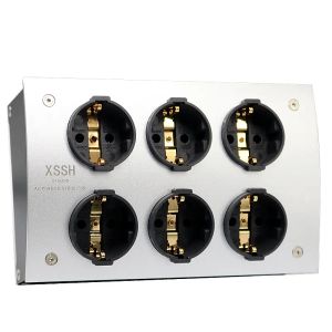 Adaptörler XSSH ETP60 FIE30 EU/US Shuko Euro AC Power Distribütörü 125V250V 50/60Hz 16A 16Amp IEC Giriş Elektrikli Fiş Soket Çıkışı