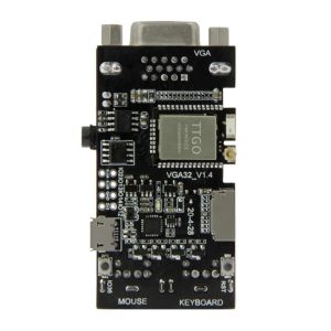 Stands Fabgl VGA32 VGA ESP32 PSRAM MODULE V1.4 Denetleyici PS/2 Fare Klavye Grafikleri Kütüphane Oyunu ANSI/VT Terminal Devreleri