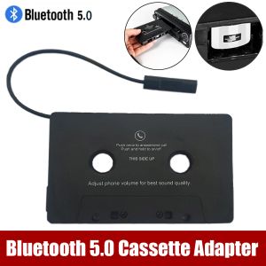 Oyuncular Universal Bluetooth 5.0 Dönüştürücü Araç Bant Dönüştürücü Araba MP3/SBC/AAC Stereo Player Aux Müzik Ses Kaset Adaptörü Mikrofonlu