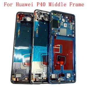 Средняя кадра ЖК -дисплейная панель панели панели шасси для Huawei P40 P40 Pro Pro Proph