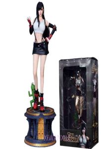 30 см. Final Fantasy VII TIFA Аниме фигура Tifa Lockhart PVC Фигура, фигура, коллекция взрослых модели кукла Toys AA2203112591733