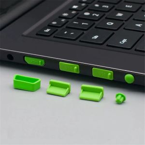 16pcs Silikon Mikro USB Cap Port Kapağı Masaüstü PC Dizüstü Bilgisayarlar Durdurucu Soketi Protecor Aksesuarları için Toz Anti Koruyucu