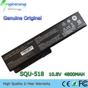 Piller Yeni Orijinal Orijinal Squ518 10.8V 4800mAh Dizüstü Bilgisayar Pili Fujitsu Siemens Amilo Pro 564E1GB V3205 SI15220 SCRAP522 916C5440F