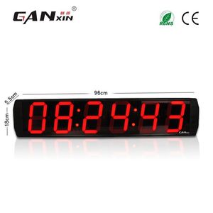 Ganxin 6 inç 6 basamaklı kapalı saat büyük LED ekran dijital ofis saati Pro Garaj Edition Duvar Zamanlayıcı285W