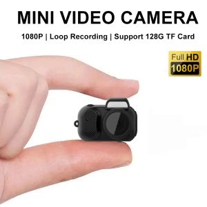 Kameralar 1080p Mini Eylem Kamera Taşınabilir Cep Kamerası Ekran Video Kaydedici Spor DV Küçük Mikro Kamera Başparmak Kamera