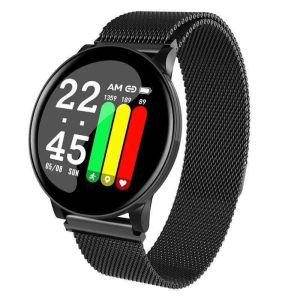 Saatler ucuz fiyat w8 akıllı saat fitness izleyici wearfit uygulaması. IOS android için renkli ekran akıllı saat fitness bilezik izleyici
