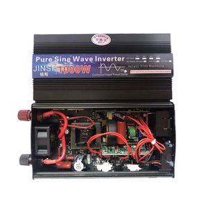 1000W Inverter 12V 110V/ 220V Saf Sinüs Dalga Uzunluğu DC12V/ 24V AC 110V/ 220V 50Hz Güç Dönüştürücü Ev Güneş İnvertör