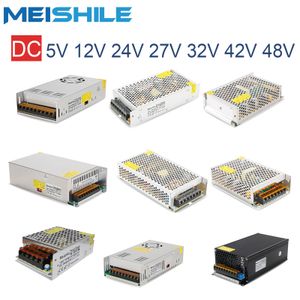 Aydınlatma Transformatörü AC110V 220V - DC 5V 12V 24V 48V Güç Kaynağı Adaptörü 2A 5A 10A 15A 20A 25A 30a 40A LED şerit anahtarı sürücüsü