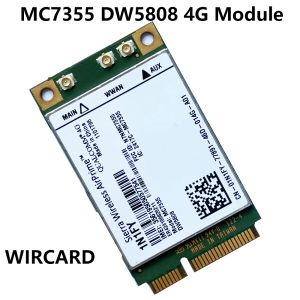 Modems New MC7355 PCIE LTE/HSPA + GPS 100Mbps Card 1N1Fy DW5808 4G Módulo para Laptop Dell 1900/2100/850/70