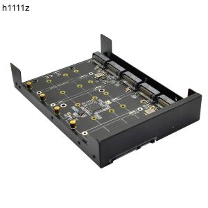 Картовые металлические корпус 4/5 порт B+M Key M.2 SATA SSD до 3,5 