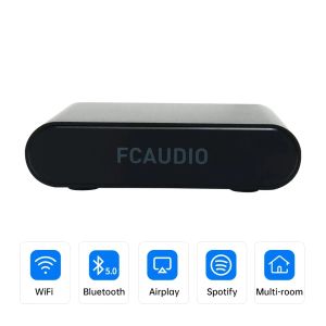 Radyo WR10 WiFi ve Bluetooth 5.0 HIFI Stereo Ses Alıcı Adaptörü Airplay DLNA İnternet Radyosu Çok Oumlu Ücretsiz Uygulama
