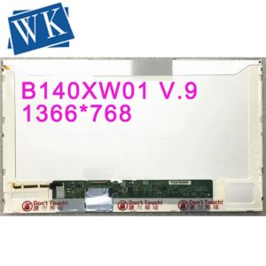 Ekran B140XW01 V.9 B140XW01 V8 V7 V6 V5 V5 B140XW01 V0 V1 V2 V3 LP140WH4 14.0''inch Dizüstü Bilgisayar LCD Ekran Paneli 1366*768 LVDS 40PIN