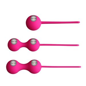 Kegel Ball Akıllı Güvenlik Silikon Topu Kadın Vajina Anal Sıkma Eğitmeni Sigimiyetli Seks Oyuncak Kadınlar Vajina Egzersiz Makinesi