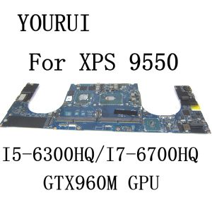 Материнская плата LAC361P для Dell XPS 15 9550 Материнская плата ноутбука с процессором I56300HQ/I76700HQ и GTX960M GPU CN0Y9N5X Манитер