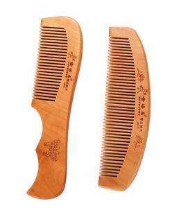 Bolso de alcance de madeira pente de cabelo de barba Fino Toot de alta qualidade de alta qualidade