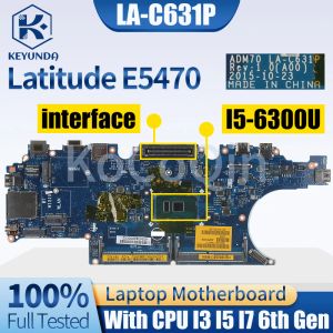 Dell Latitude E5470 için Anakart 5470 Defter Ana Pano LAC631P 0HCP0K 0C0NC4 00VJ1G 00VJ1C I3 I5 I7 6. Dizüstü Bilgisayar Anakart Tam Test Edildi