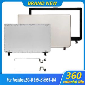 Случаи Новый корпус ноутбука для спутника Toshiba L50 L55 L50B L55B L55DB L55TB LCD задний крышка/передняя панель/верхняя часть шар.