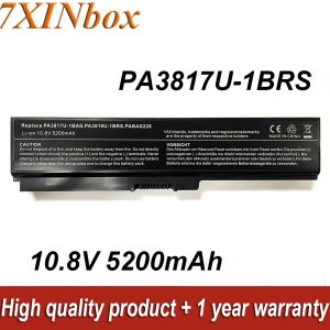 Piller 7xinbox PA3817U1BRS 10.8V 5200MAH PA3817U1BAS TOSHIBA uydu için Pil A655 A660 A665 C640 C675 L630 L640 L740 L77