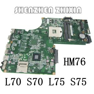 Scheda madre per toshiba satellite L75 S75 L70 S70 Laptop Motherboard HM76 DDR3 A000243940 DA0BD5MB8D0 Test principale