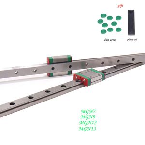 MGN MGN9 MGN12 MGN15 MGN7 300 350 400 450 500 600 800 мм 1pc Linear Rail Guide + 1pc MGN Carriage Miniature Linear Rail Slide Cnc