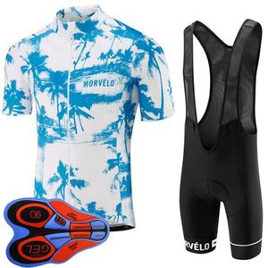 2021 New Morvelo Team Cycling Short Rideves Jersey Shorts устанавливает целую 9D Gel Pad Top Brand Cavice Bike Sportwear Y2182405258A