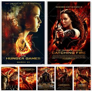 Голодные игры Mockingjay-Part Katniss Movie Плакаты на стенах художественная картина картинка холст для гостиной домашний декор Cuadros