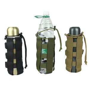 0,5L-2,5 л молокотирной бутылки с регулируемой военной столовой для покрытия мешки с тактическим чайным пакетом с 2-точковыми аксессуарами для ремня для плеч