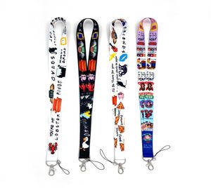 Классический сериал Friends Lanyard для Keys Mobile Phone Brap Holder Holder Toving DIY Accessories5692866