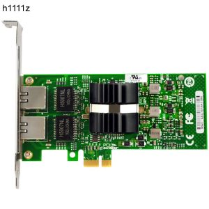 Kartlar Yeni PCI Express Ağ Kartı 82576 EB/GB Çift Port PCIE X1 GIGABIT Ethernet 10/100/1000Mbps LAN Denetleyicisi Kablolu E1G42ET