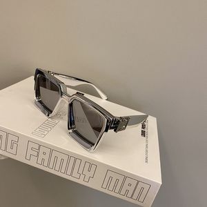 Дизайнерская мода роскошная хипстерская ретро -хип -хоп -стрит бокалы камеры Женские Старшие чувства Твористые солнцезащитные очки