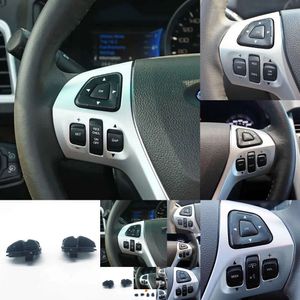 Оптовые кнопки круиза управления управлением оптом для автомобильного рулевого управления для Ford Edge Explorer 2012 2013 2014 2015 аксессуары
