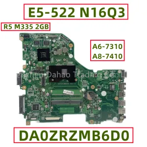 Acer Aspire E5522 E5522G N16Q3 Dizüstü Bilgisayar Anakart A87410 CPU NB.MWL11.001 NB.MWL11.002 DDR3L