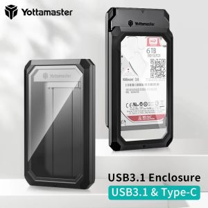 Корпус yottamaster 2.5 -дюймовый корпус HDD SATA3.0 до USB 3,1 5 Гбит/с.