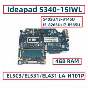 Anakart EL5C3/EL531/EL431 LENOVO IDEAPAD S34014IWL S34015IWL Dizüstü Bilgisayar Anakartında 5405U I5 I7 CPU 4GBRAM